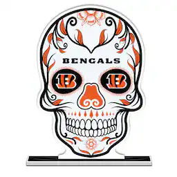 Cincinnati Bengals 10" Sugar Skull Standee