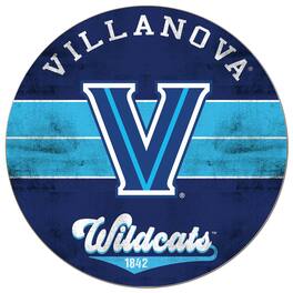 Jardine - Villanova Wildcats 20'' x 20'' Retro Logo Circle Sign - Navy