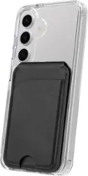 SaharaCase - Venture Series Wallet Case for Samsung Galaxy S25+ - Crystal Clear - Left_Zoom