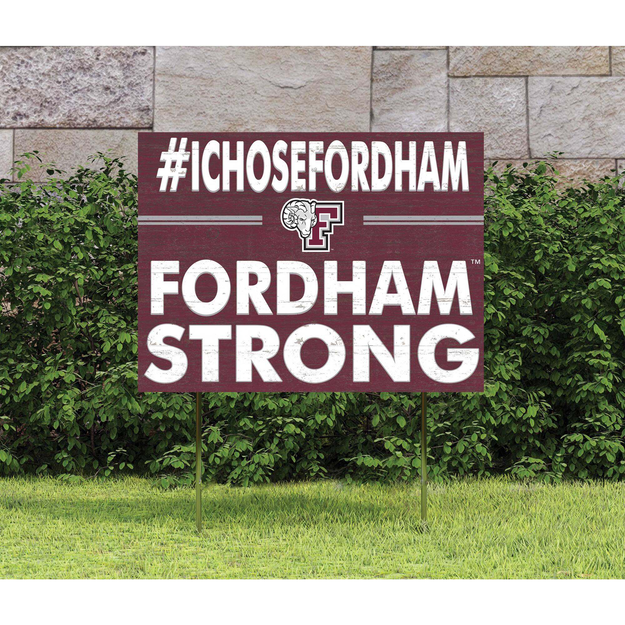 #ICHOSFORDHAM  
FORDHAM  
STRONG