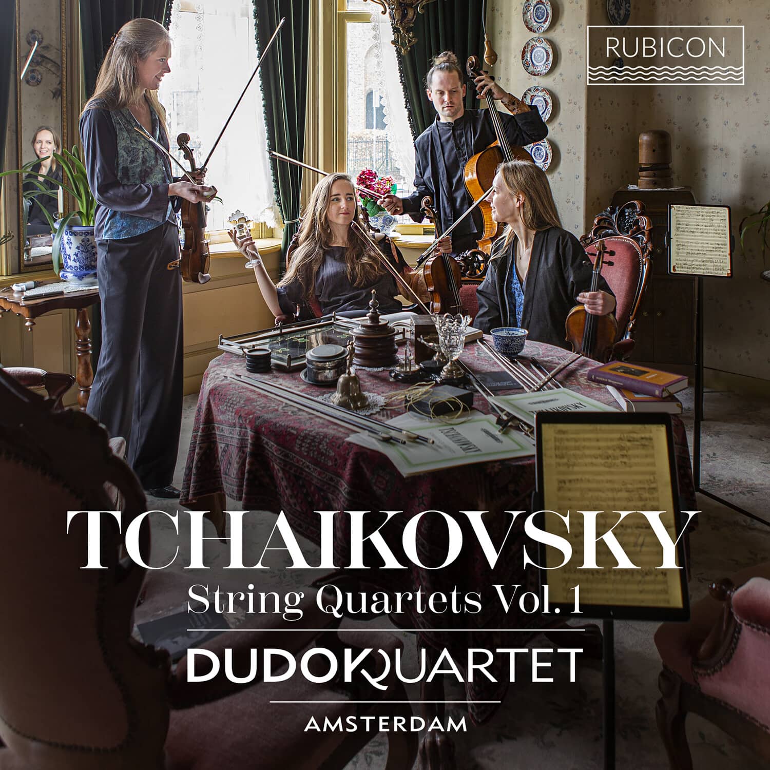 Dudok Quartet of Amsterdam - Tchaikovsky: Volume 1 - String Quartets Nos. 1 & 2  - COMPACT DISCS