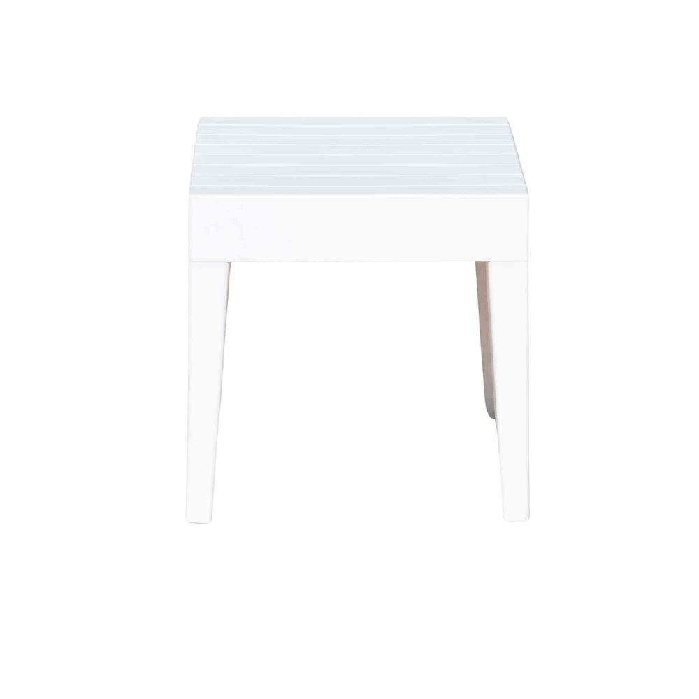 Back. Panama Jack Outdoor - Panama Jack Abaco End Table - White.