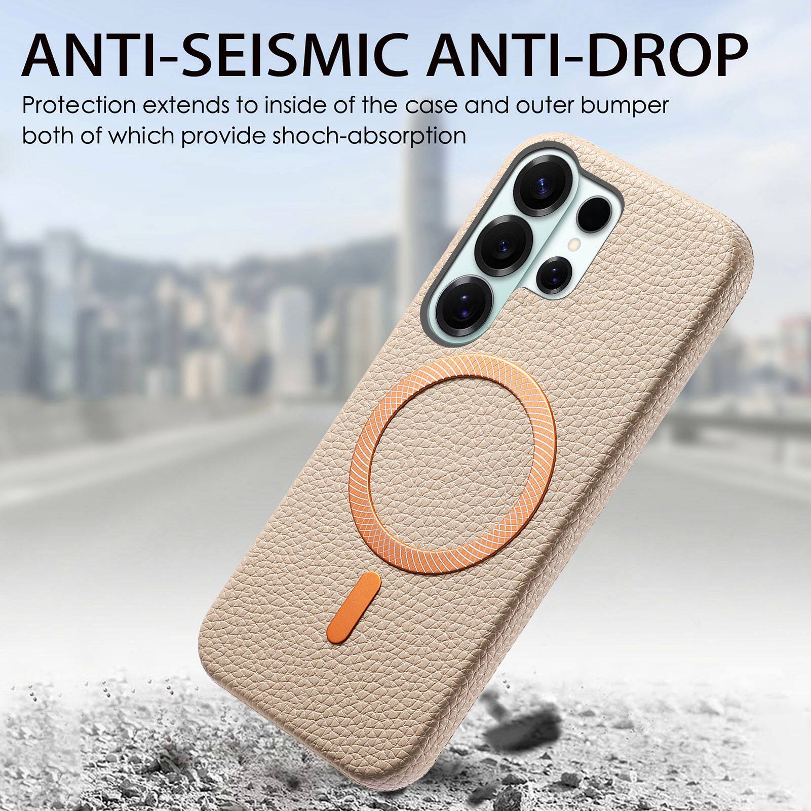 ANTI-SEISMIC ANTI-DROP  
Protection extends to inside of the case and outer bumper both of which provide shock-absorption