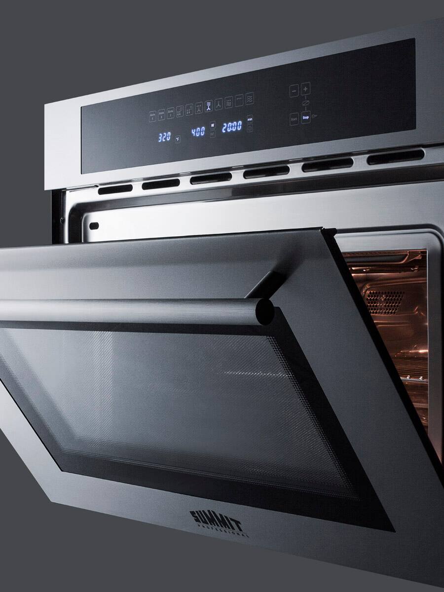 Alt View 1. Summit Appliance - 24" Wide Electric Speed Oven.
