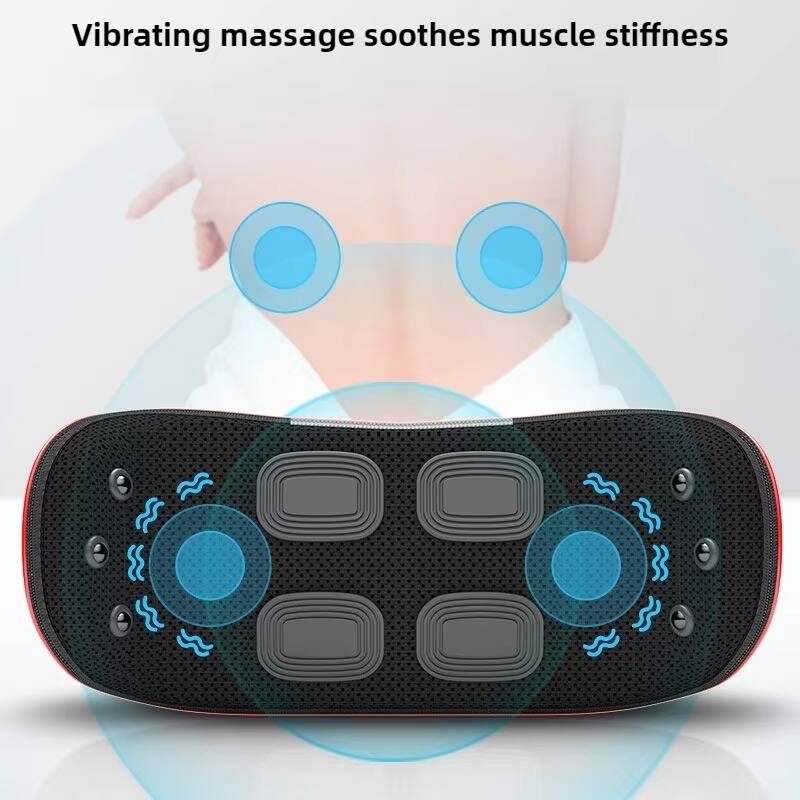 Vibrating massage soothes muscle stiffness