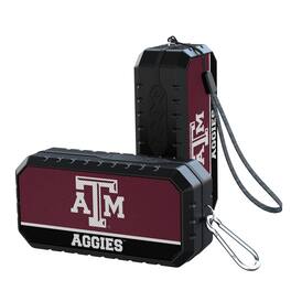 Keyscaper - Texas A&M Aggies End Zone Water Resistant Bluetooth Speaker - Multicolor