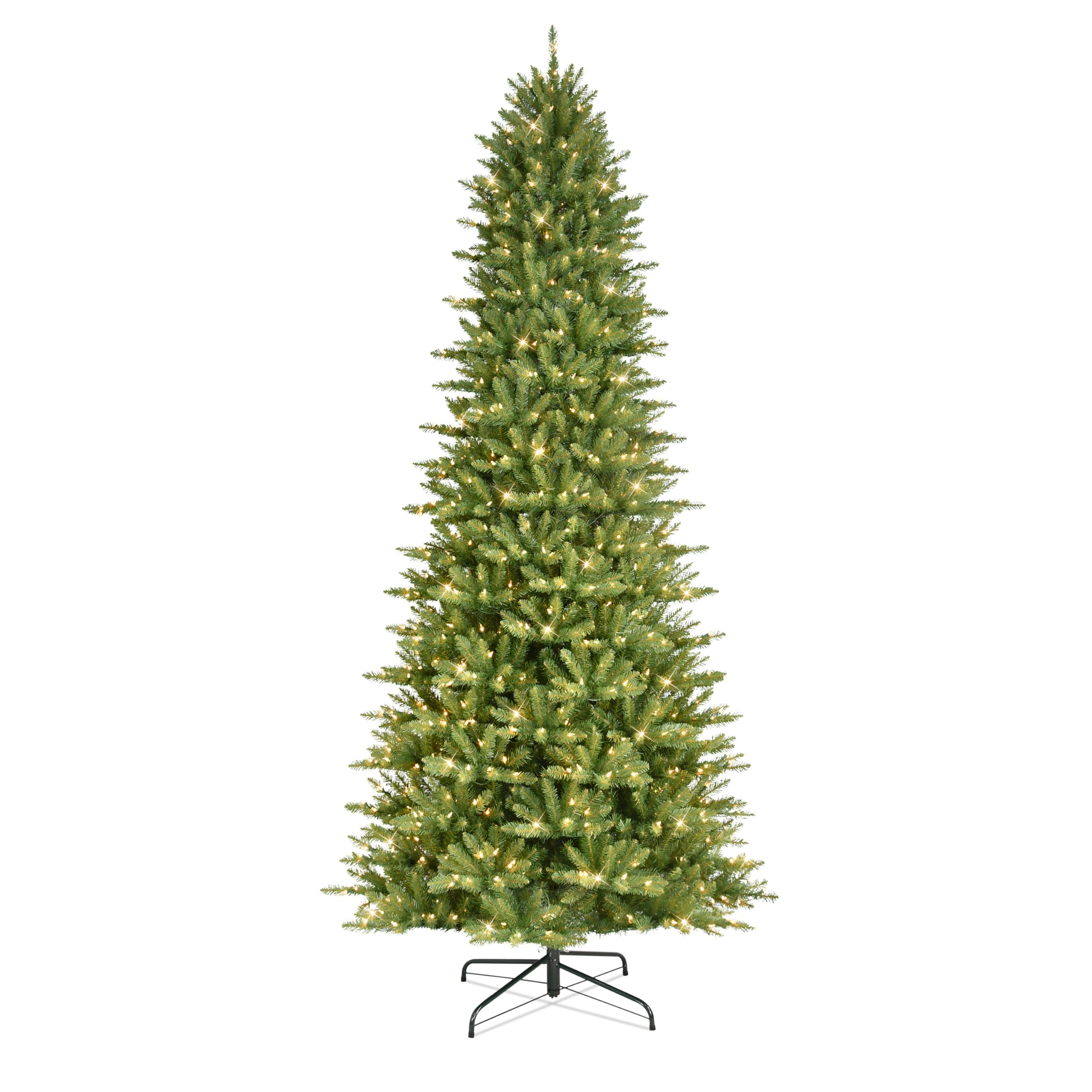 9' Slim Fraser Fir with 800 Clear Lights