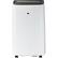 Back. TCL - 450 Sq. Ft. Smart Portable Air Conditioner 10,000 BTU with Heat - White.