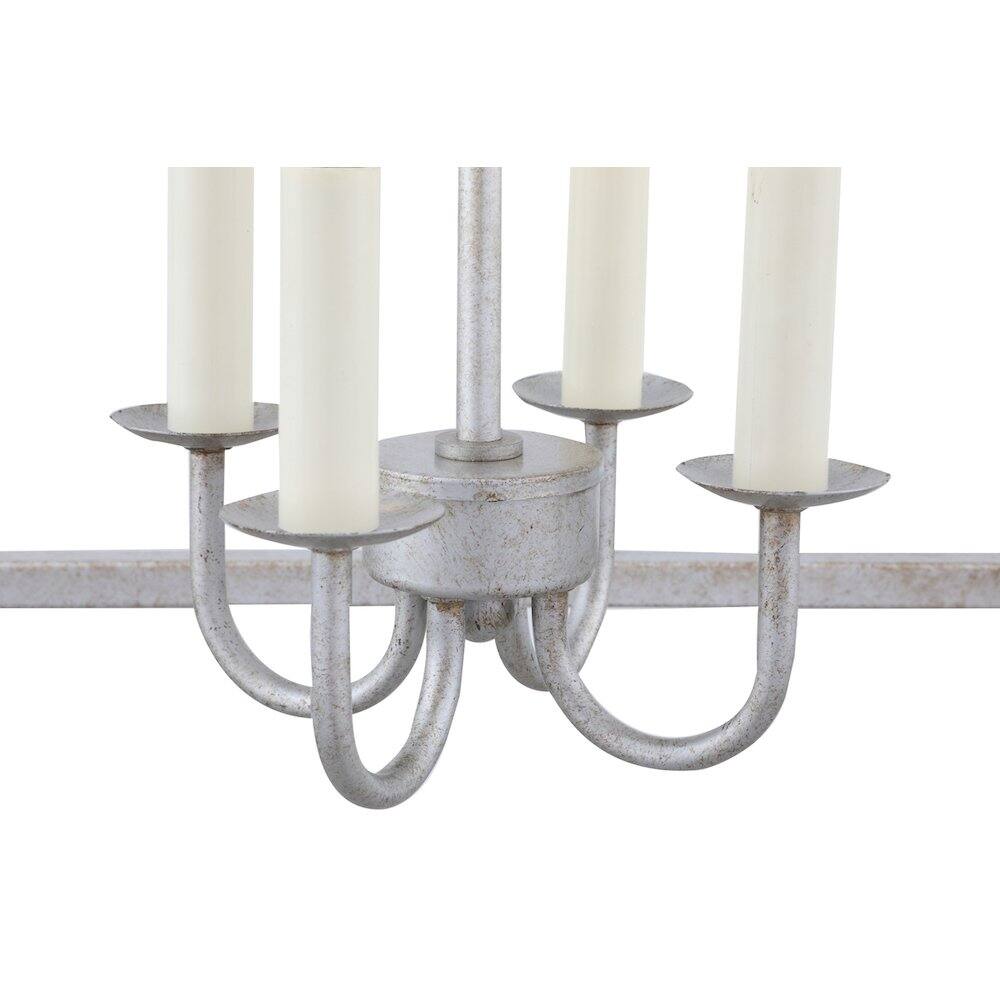 Alt View 1. Living District - Eclipse 4 Light Vintage Silver Pendant - Vintage Silver.