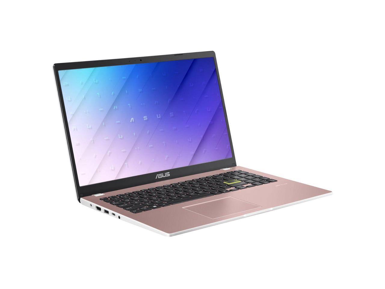 Alt View 3. ASUS - ASUS Vivobook Go 15 L510KA - 15.6" - Rose Pink - Intel Celeron N4500 - 4GB DDR4 - 128GB eMMC - Win 11 Home - Rose Pink.