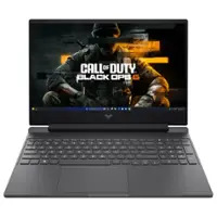 HP - Victus 15.6" Full HD Gaming Laptop - AMD Ryzen 5-7535HS - 8GB DDR5 Memory - AMD Radeon RX 6550M - 512GB SSD - Mica Silver - Front_Zoom