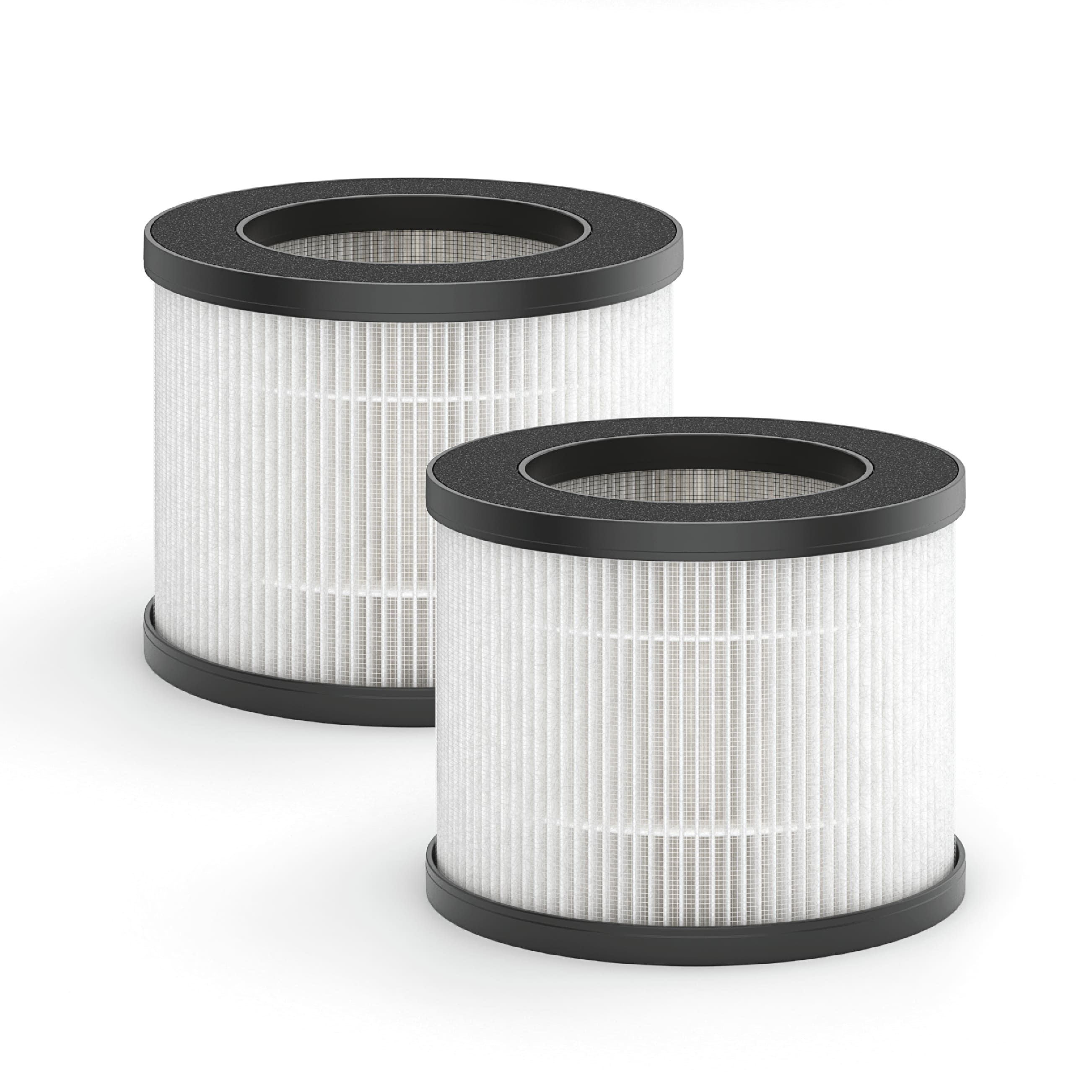 Medify Air - MA-18 Genuine HEPA H13 Replacement Filter - 2 pack - Silver - Front_Zoom