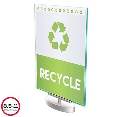 RECYCLE  
8.5x11 INSERT SIZE
