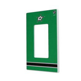 Keyscaper - Dallas Stars Single Rocker Lightswitch Plate - Multicolor