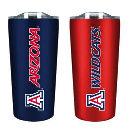 The Fanatic Group - Arizona Wildcats 18oz. Soft Touch Tumbler Two-Piece Set - Multicolor