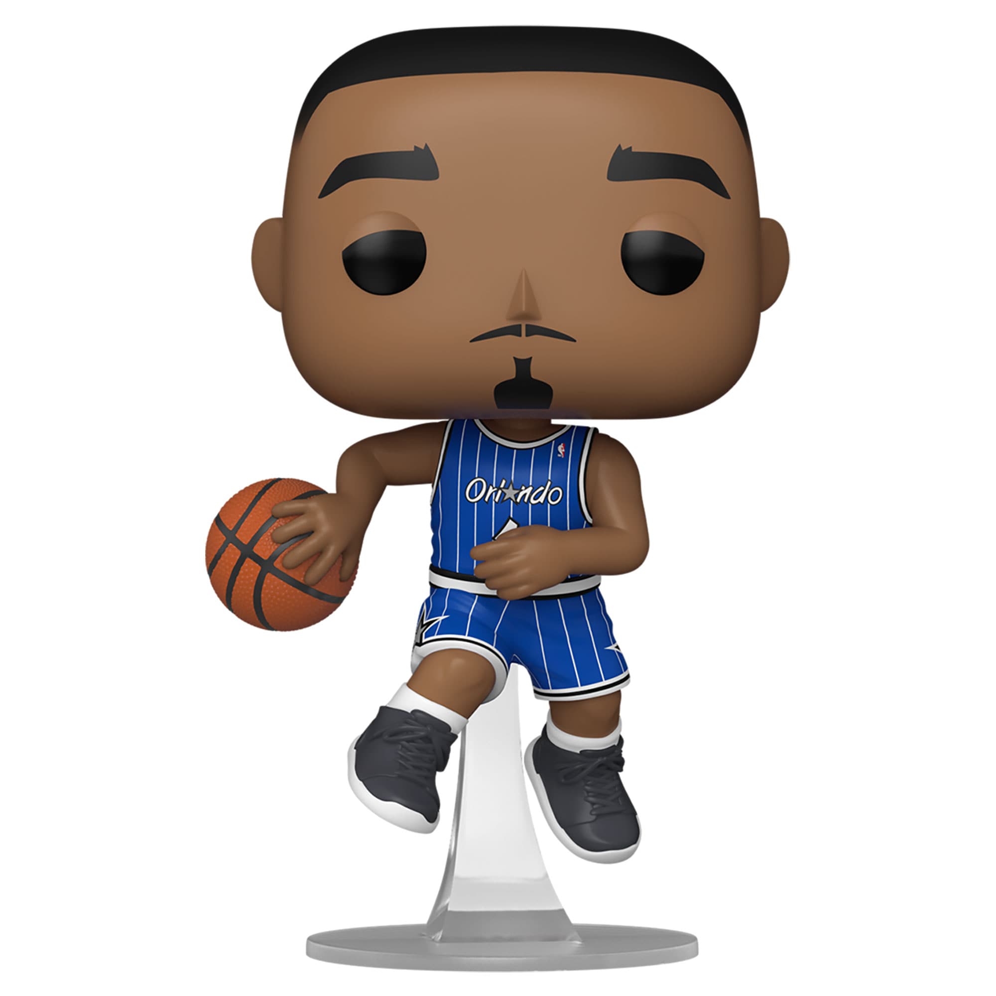 Alt View 2. Funko - Penny Hardaway Orlando Magic Exclusive Pinstripes Funko Pop! Vinyl Figure - Blue.