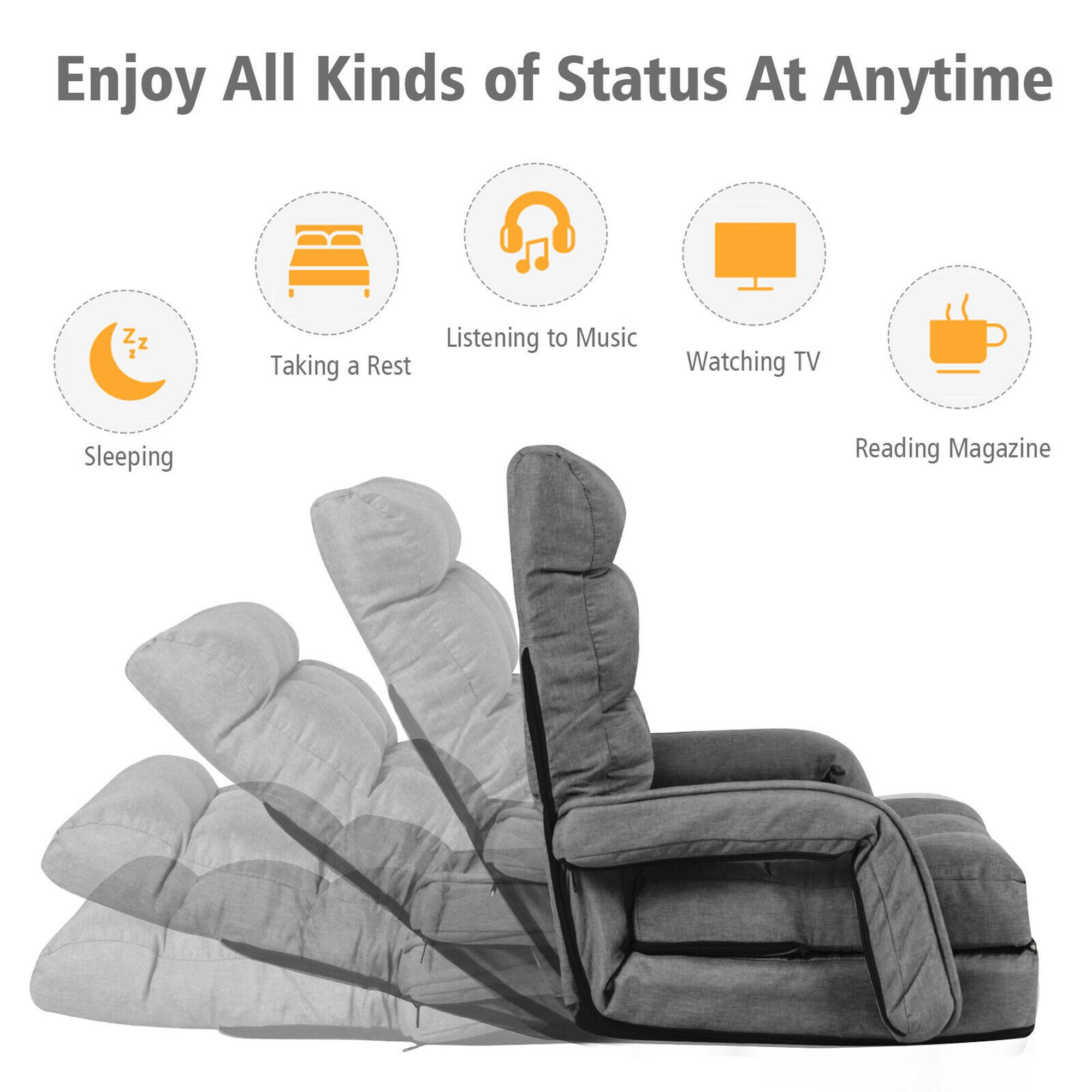 Enjoy All Kinds of Status At Anytime

- Sleeping
- Taking a Rest
- Listening to Music
- Watching TV
- Reading Magazine