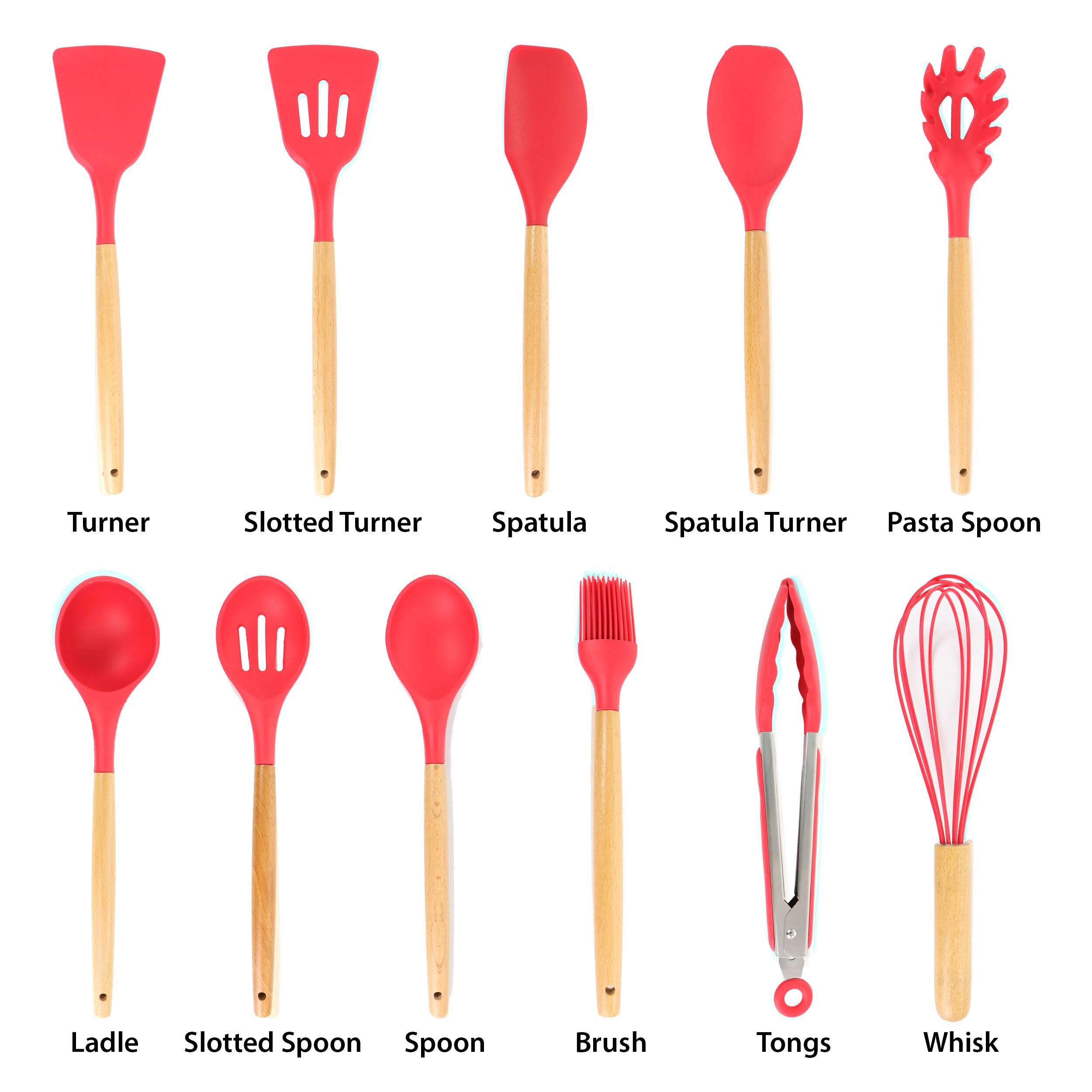 Turner, Slotted Turner, Spatula, Spatula Turner, Pasta Spoon, Ladle, Slotted Spoon, Spoon, Brush, Tongs, Whisk