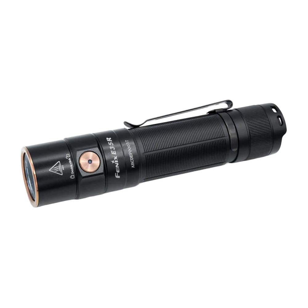 Fenix - Flashlight FX-E35R Rechargeable EDC Flashlight, Max Lumens 3100 - Black