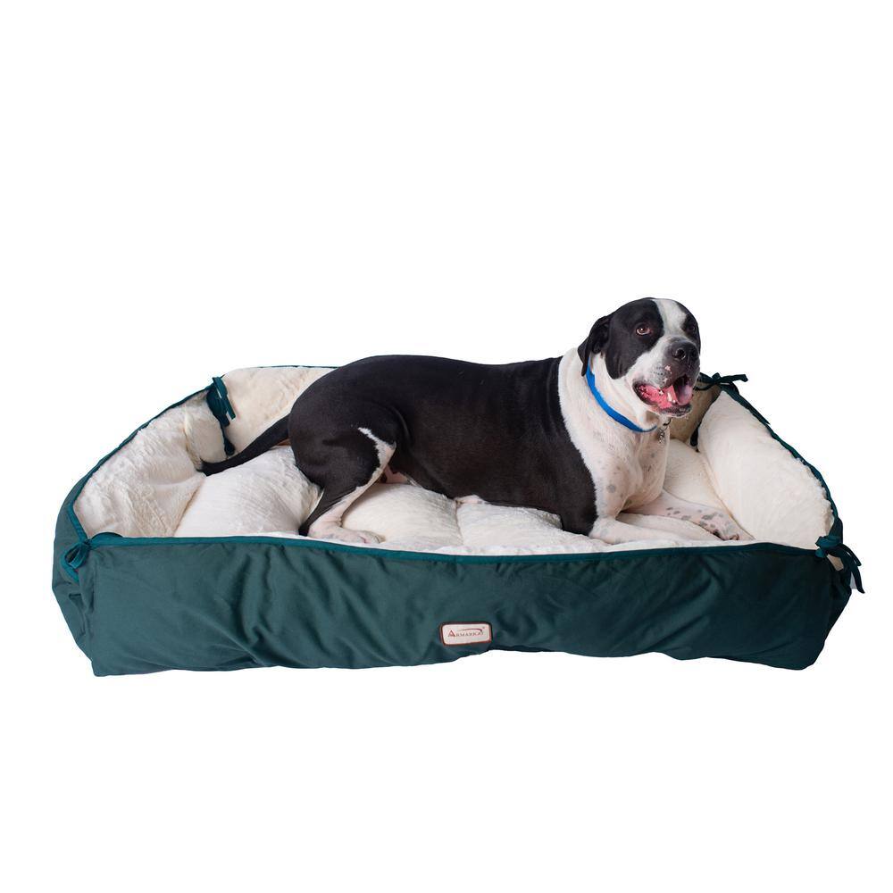 Armarkat - Large Laurel and Ivory Pet Bed And Mat - Green price history on PriceWatchPro