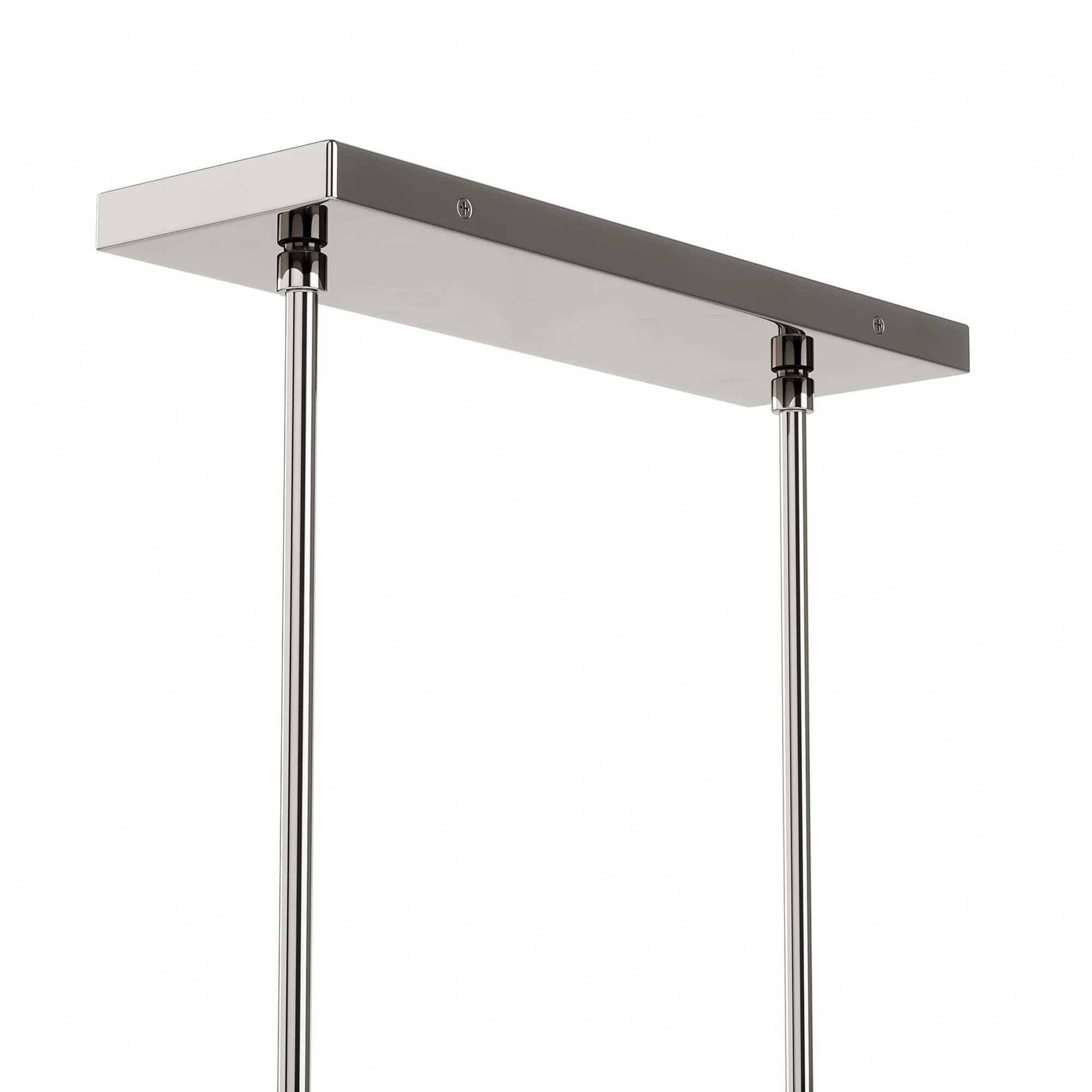 Alt View 6. Modway - Skylark 6-Light Chandelier by Modway - Clear Polished Nickel.