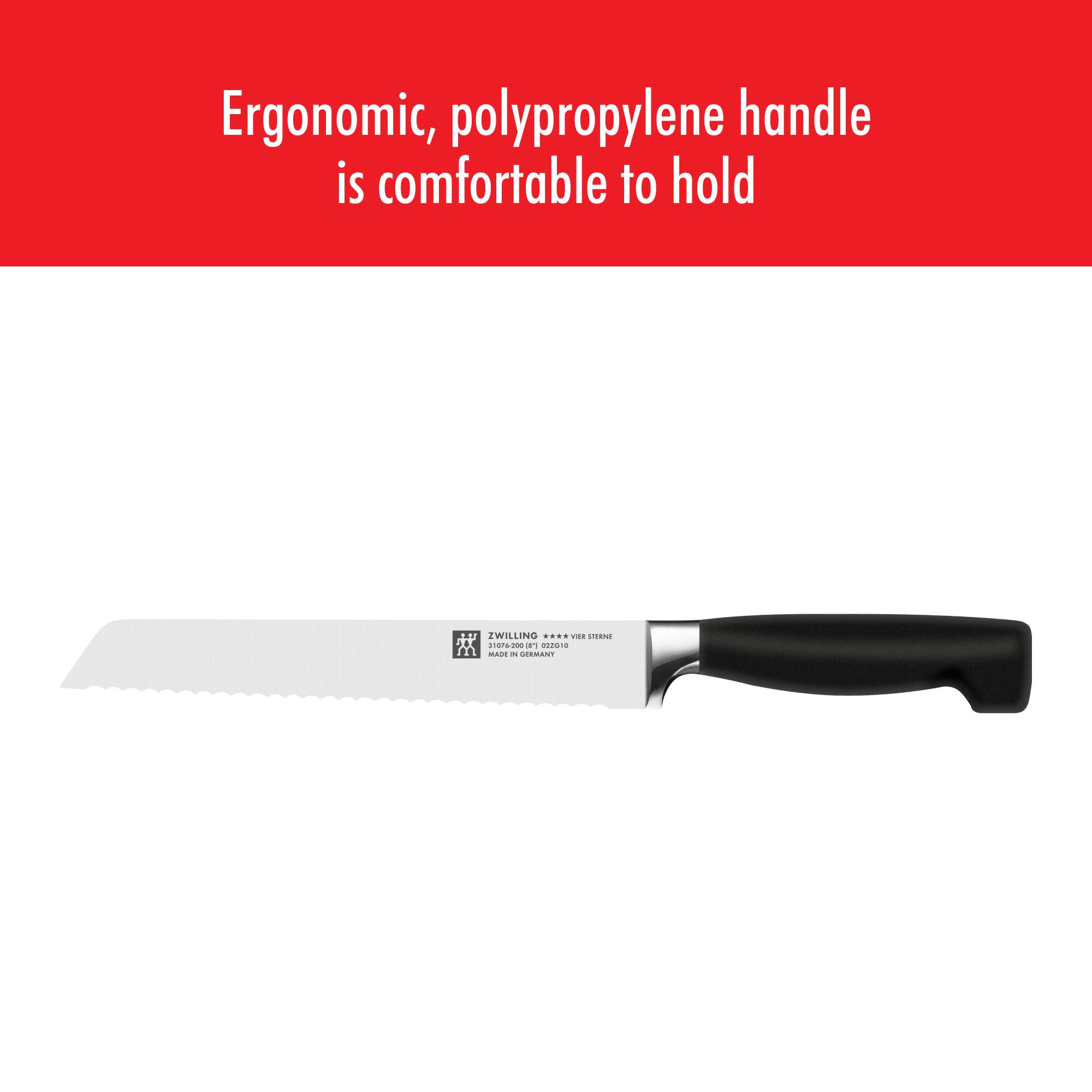 Ergonomic, polypropylene handle is comfortable to hold

ZWILLING
MADE IN GERMANY