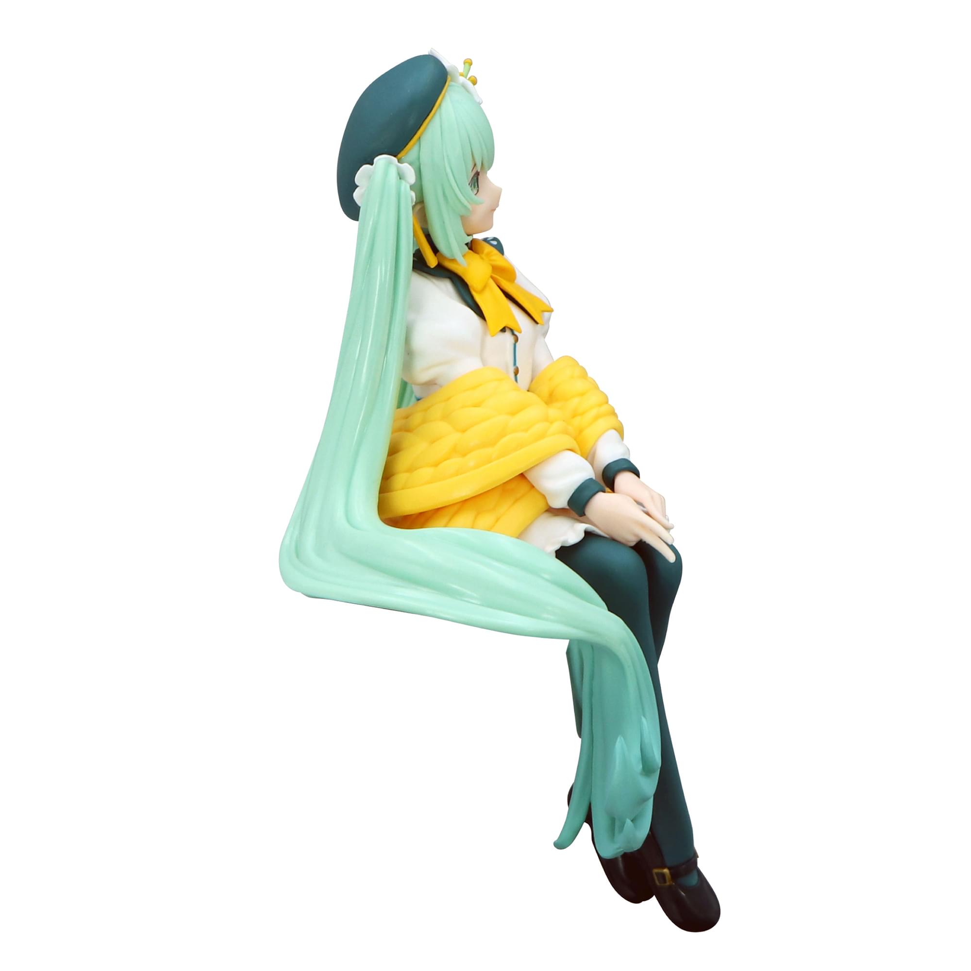 Alt View 10. Little Buddy - Vocaloid Noodle Stopper Figure | Hatsune Miku Flower Fairy Lily White Version - White.