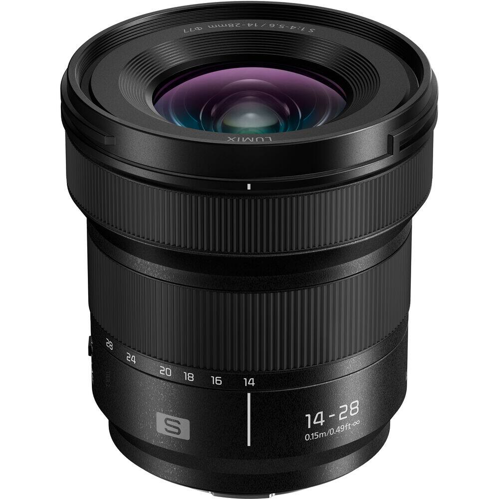4-28mm 1:4-5.6 5 LUMIX e5 24 20 18 S 16 14 14-28 0.15m/0.49ft

14-28 0.15m/0.49ft