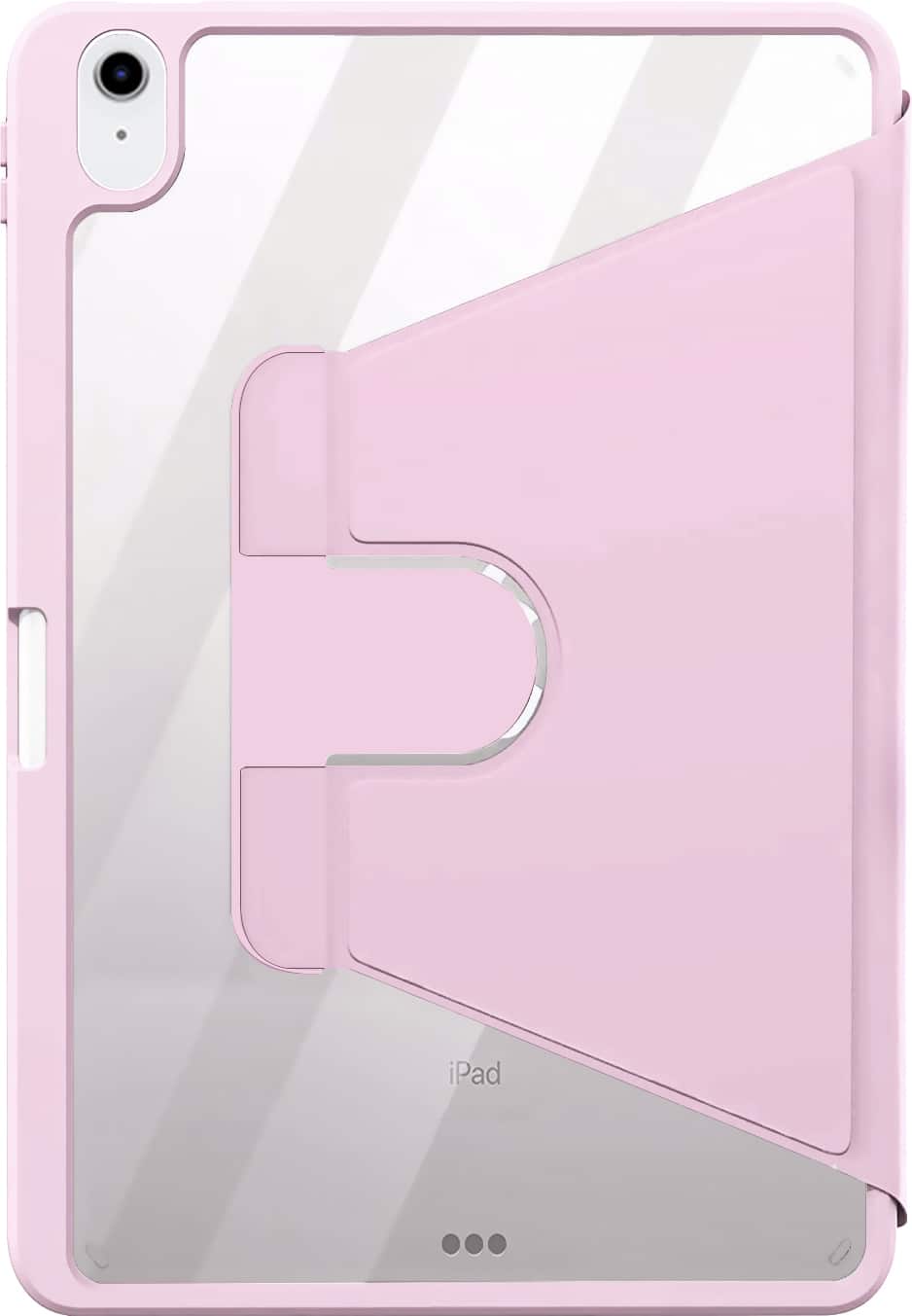 Alt View 12. SaharaCase - Venture Series Rotating Folio Case for Apple iPad 11'' (A16) and iPad 10.9'' (10th Gen) - Pink.