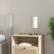 Alt View 3. Nordic Hygge - Set of 2 Touch Control Table Lamps with USB Ports & AC Outlet 3-Way Dimmable - multicolor.