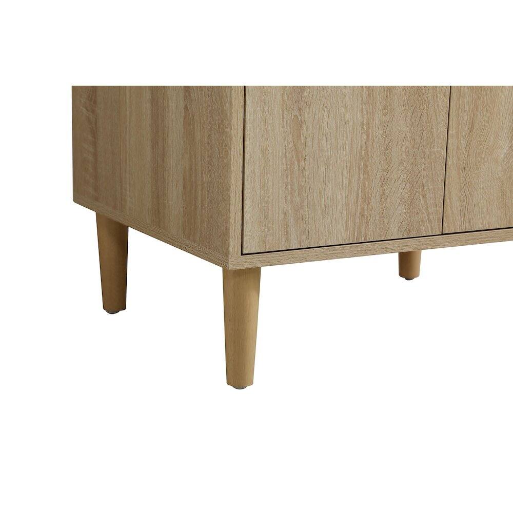Alt View 6. Elegant Kitchen and Bath - Chandler 24 Inch Single Bathroom Vanity In Mango Wood - Mango Wood.