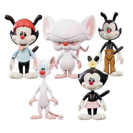 Front. Super7 - Animaniacs Ultimates 7 Inch Scale Action Figure Set of 5.