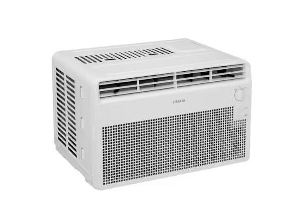 Alt View 2. Vissani - VISSANI 5,000 BTU 115V MECHANICAL WINDOW AIR CONDITIONER - WHITE.