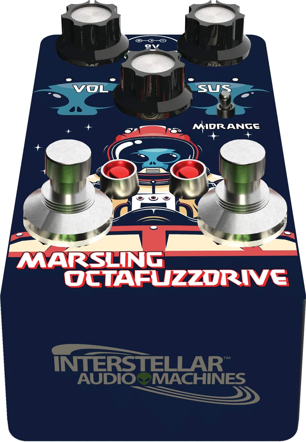Interstellar Audio Machines - Marsling Octafuzzdrive Guitar Pedal
