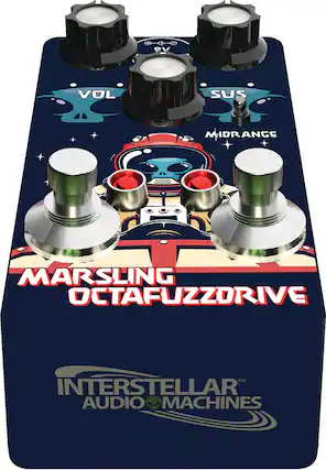 9V VOL SUS MIDRANGE MARSLING OCTAFUZZDRIVE™ INTERSTELLAR AUDIO MACHINES