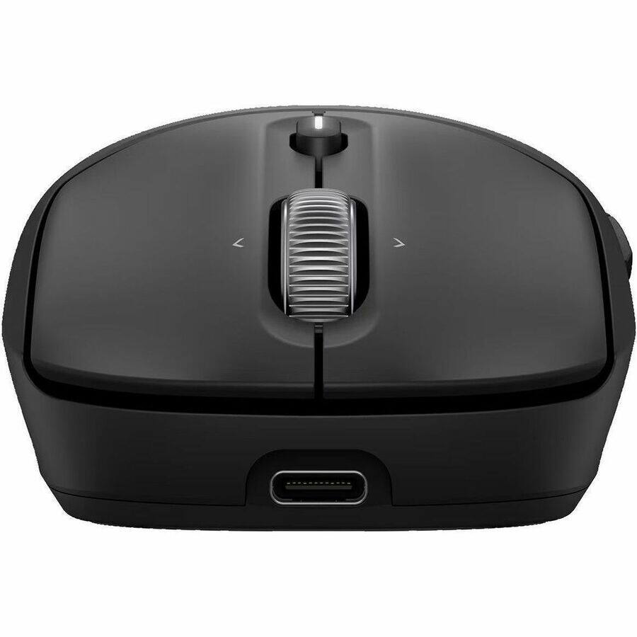 Alt View 1. HP - HP 705 Rechargeable Wireless Mouse (AZ7B1AA) - Wireless - Bluetooth/Radio Frequency - 2.40 GHz - Rechargeable - USB Type - Black.