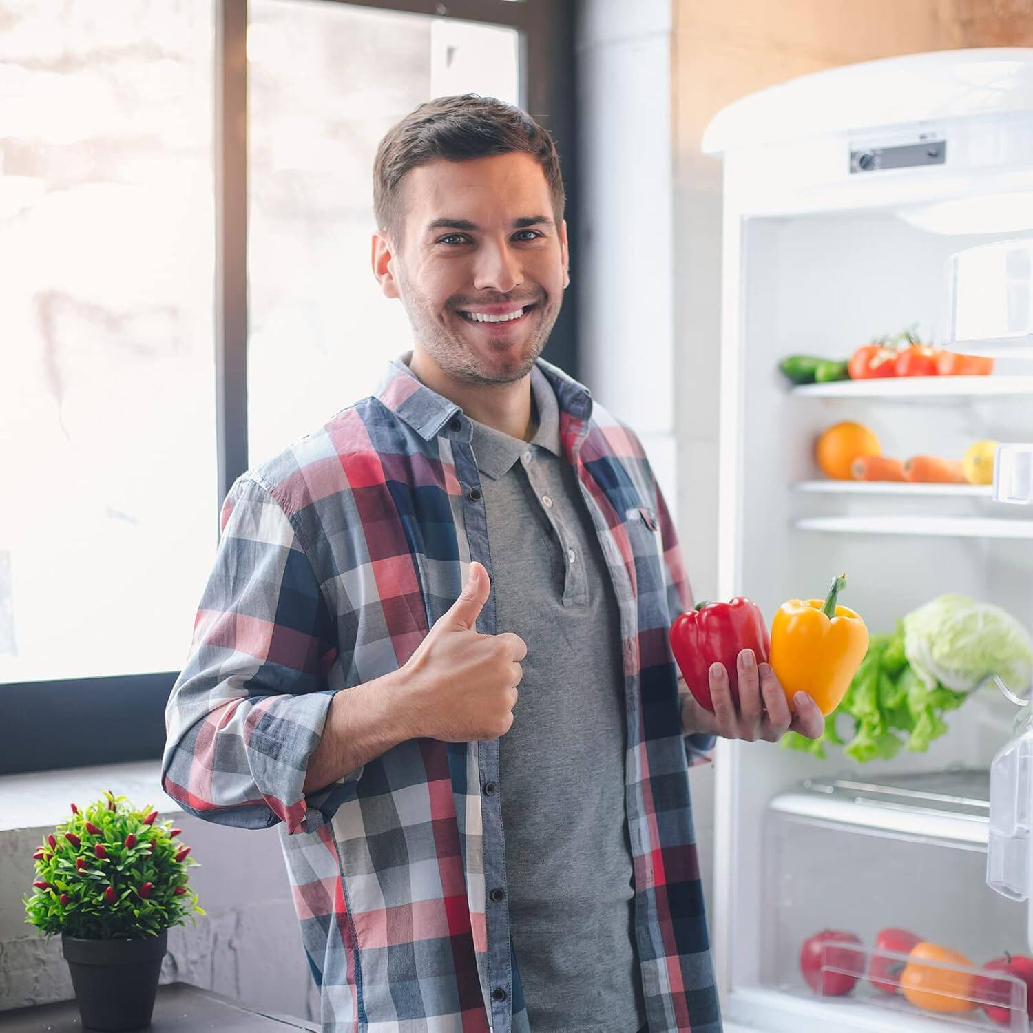 Alt View 4. GLACIER FRESH - GLACIER FRESH Replacement for Sub-Zero Refrigerator Air Purification Cartridge 7007067, 7042798 Air Filter, 2 Pack.