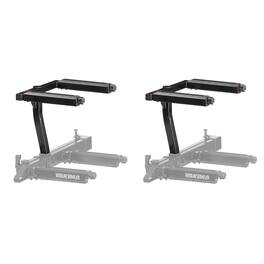 Yakima - EXO TopShelf 2nd Level 2 SKS Lock Hitch Base Rack Storage, 2 Pack - Black