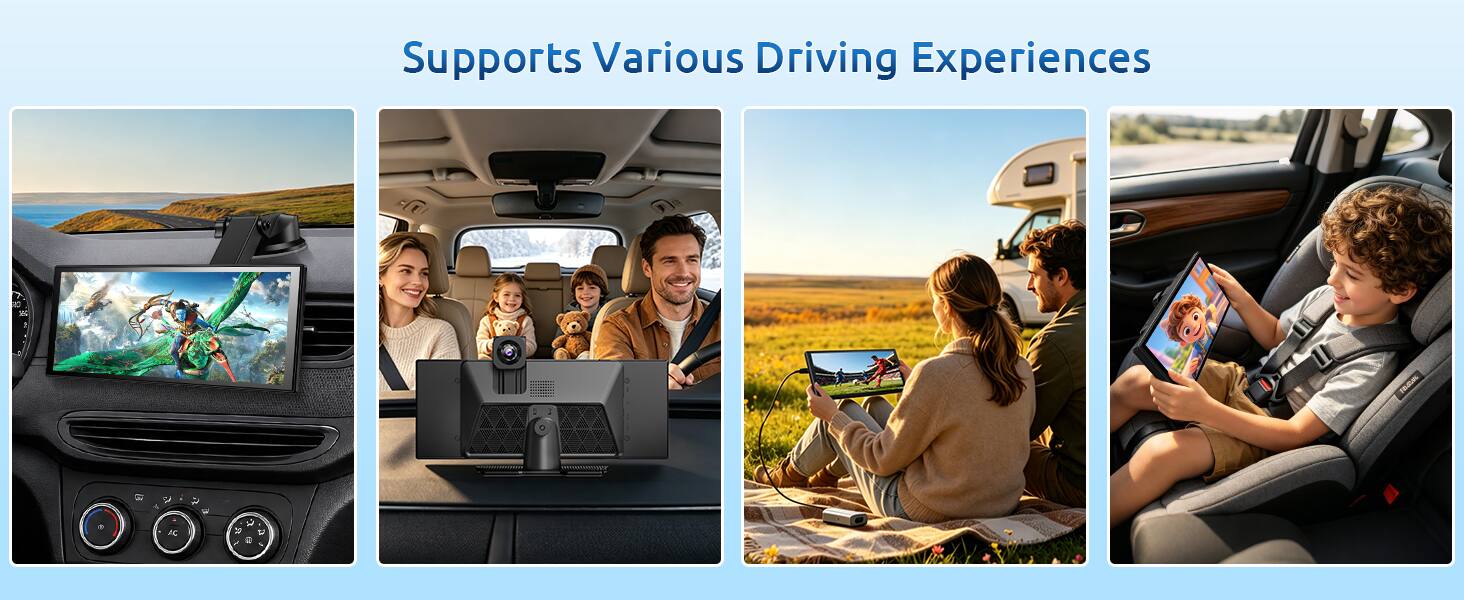 Supports Various Driving Experiences