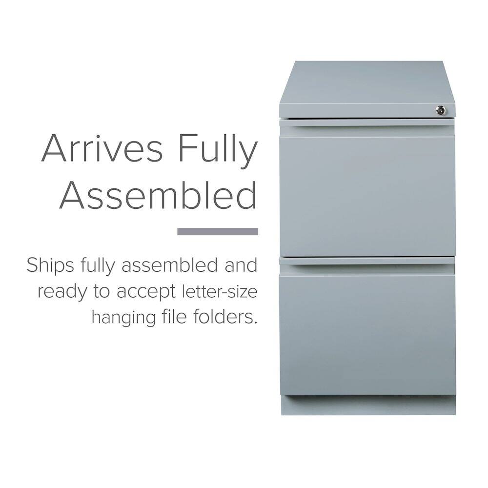Arrives Fully Assembled

Ships fully assembled and ready to accept letter-size hanging file folders.