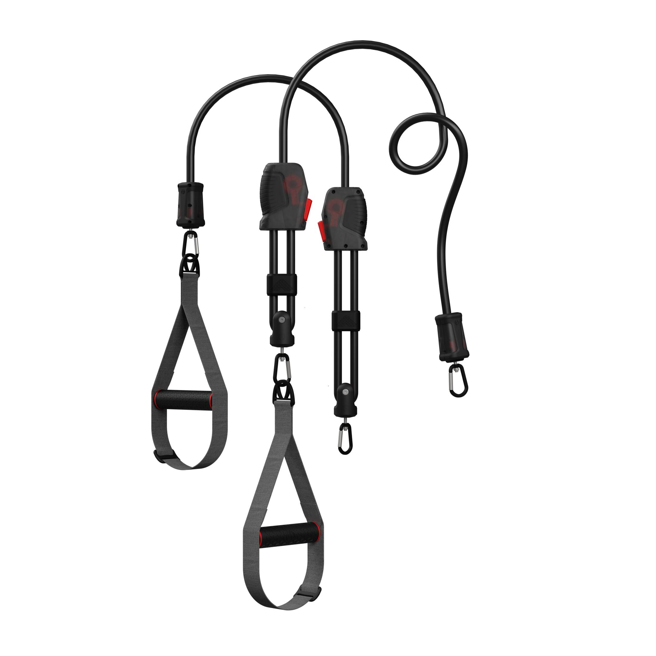 Alt View 1. Habeats - Smart Resistance Training System w/ Performance Tracker & Lifetime Fitness App Access - Black.