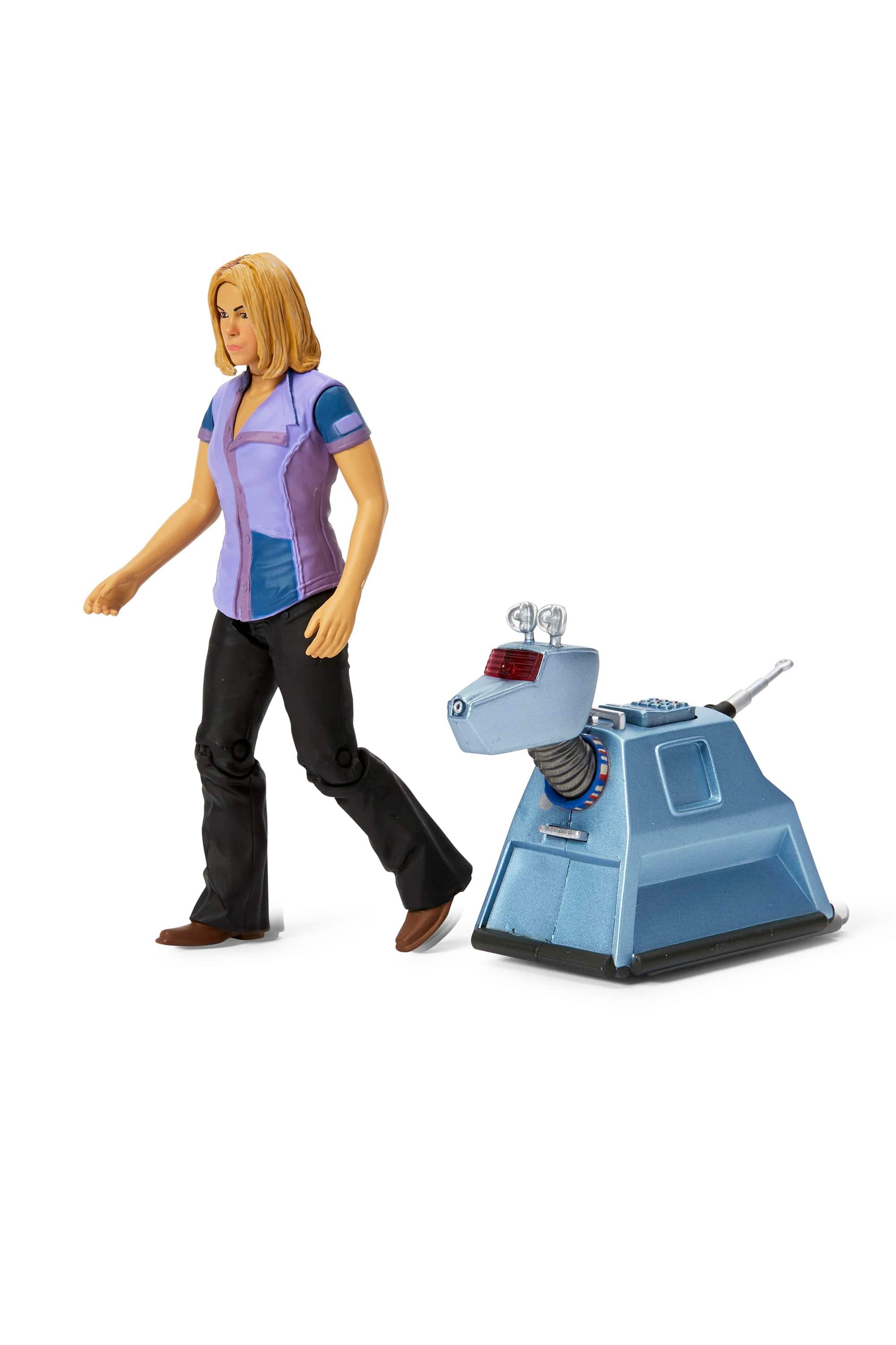 Seven20 - Doctor Who 5" Action Figure - Rose Tyler with K-9 - Multi-Color