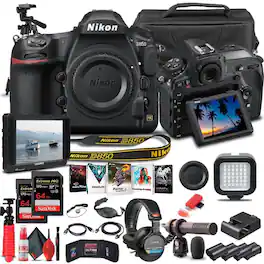 Nikon - D850 DSLR Camera Body Only 1585 - Pro Bundle