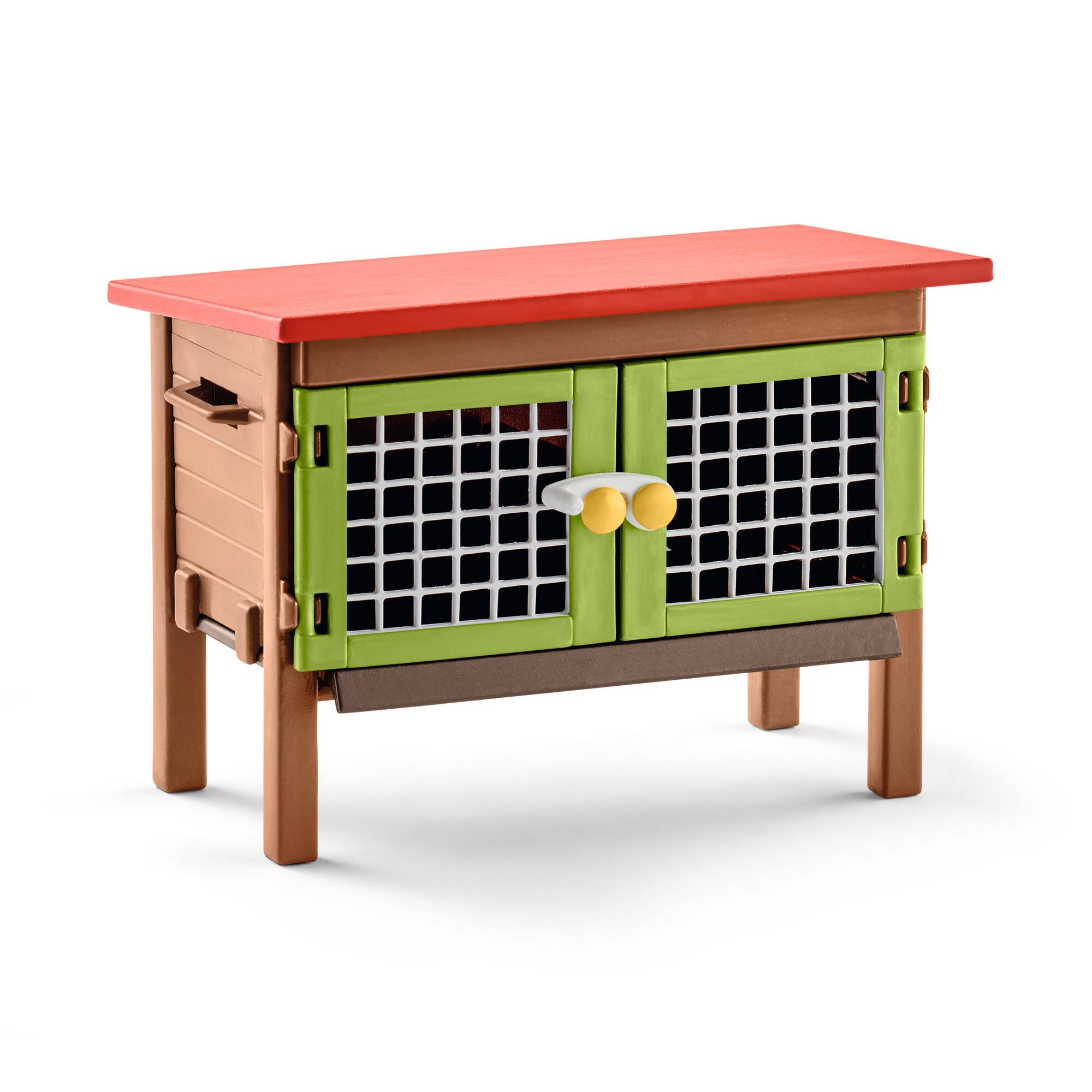 Alt View 4. Schleich - Farm World: Rabbit Hutch.
