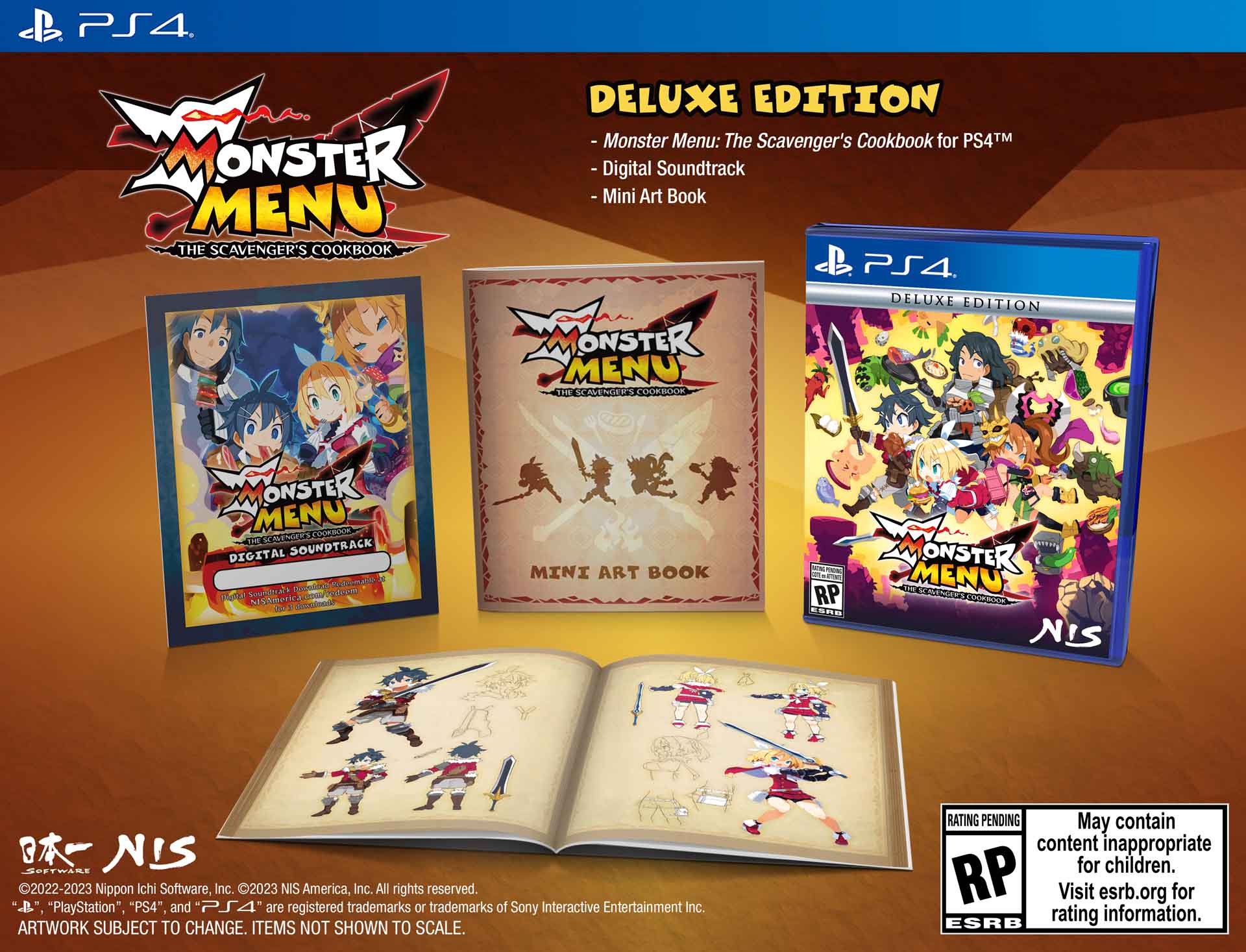 Angle. Koei Tecmo - Monster Menu: The Scavenger's Cookbook.