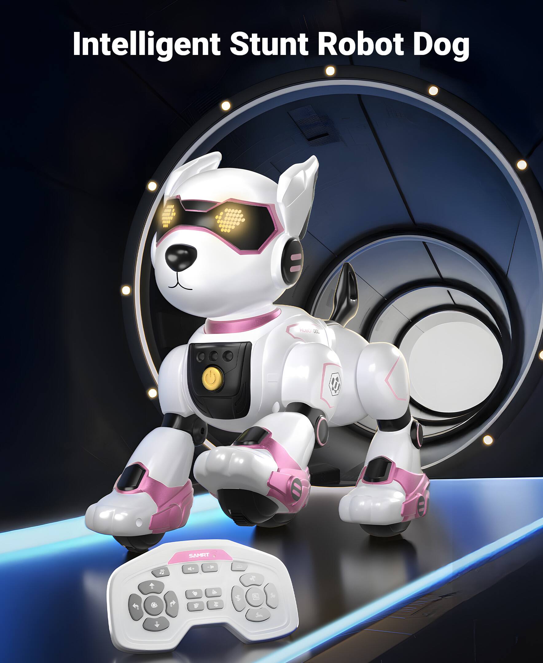 Intelligent Stunt Robot Dog