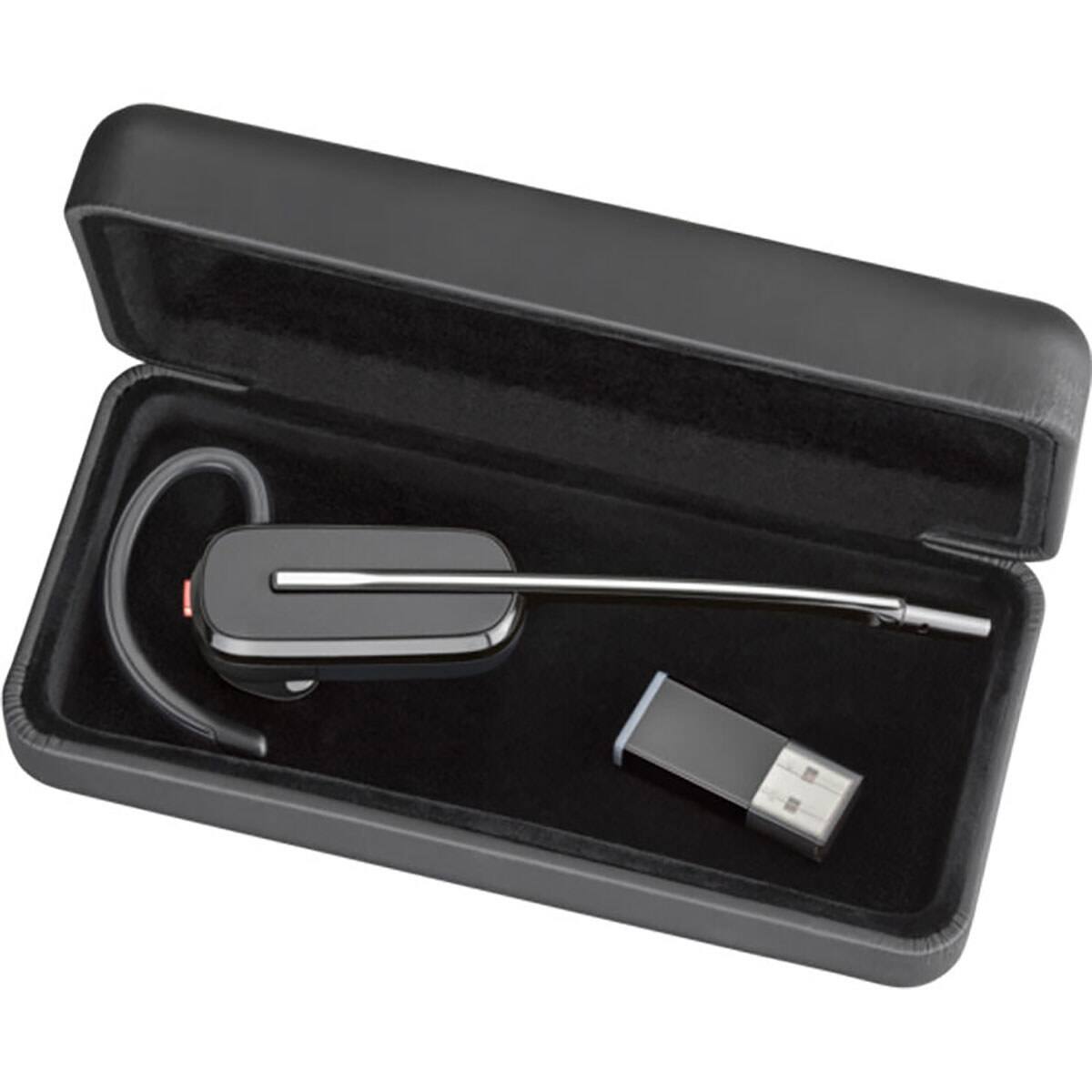 Alt View 6. HP - HP Poly Savi 8240 Office Wireless DECT Convertible Headset, TAA Complaint - Black.