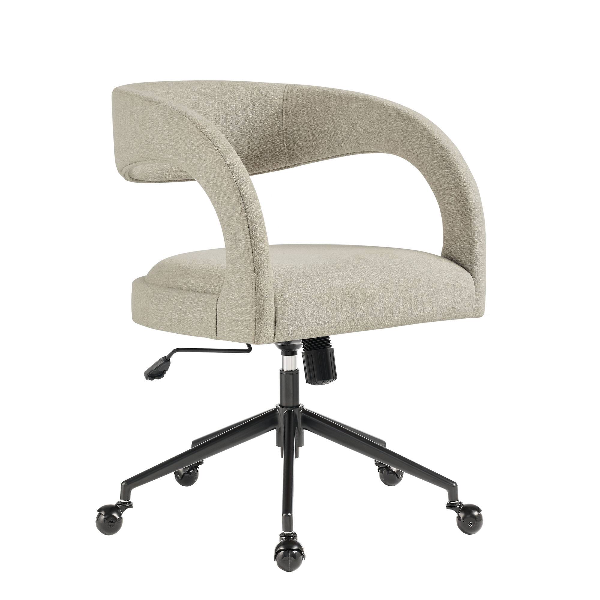 Front. Modway - Pinnacle Upholstered Office Chair by Modway - Linen.