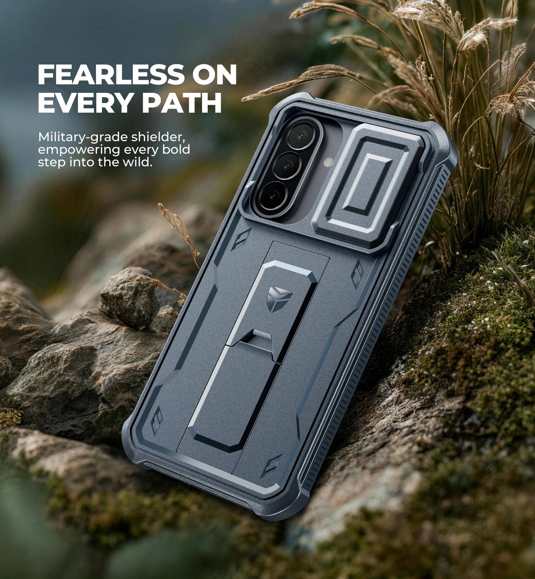 FEARLESS ON EVERY PATH

Military-grade shielder, empowering every bold step into the wild.
