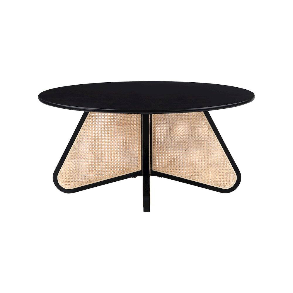 Alt View 2. Meridian Furniture - Butterfly Coffee Table - Black.